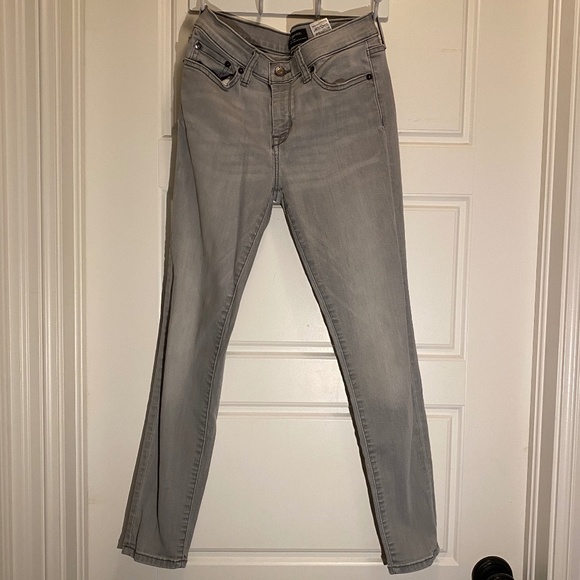 Banana Republic Factory Sculpt Skinny Grey Jeans - Picture 1 of 12